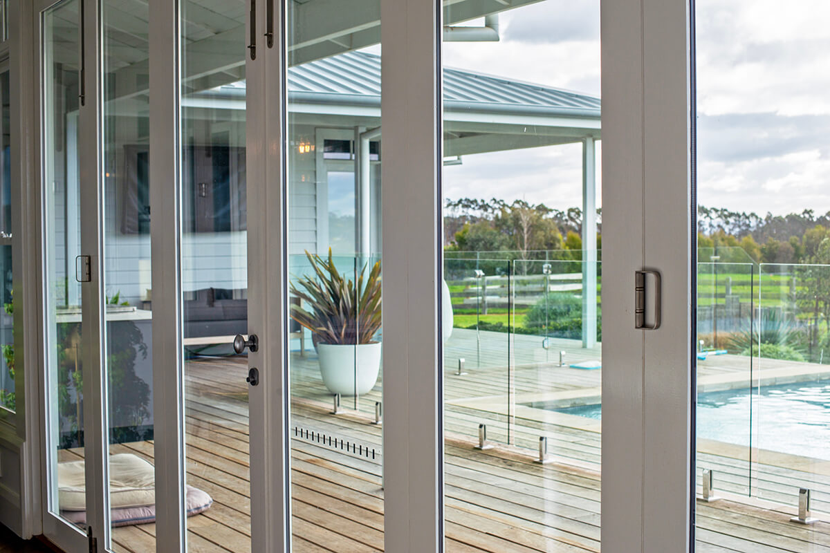 BFN Developments, timber bifold door