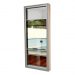 Aluminium Counter Balance Double Hung Window